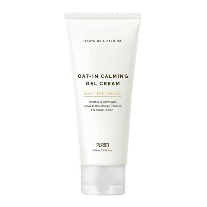 PURITO OAT-IN CALMING GEL CREAM OAT + PANTHENOL كريم البشرة الجل بالبانثينول من بيوريتو