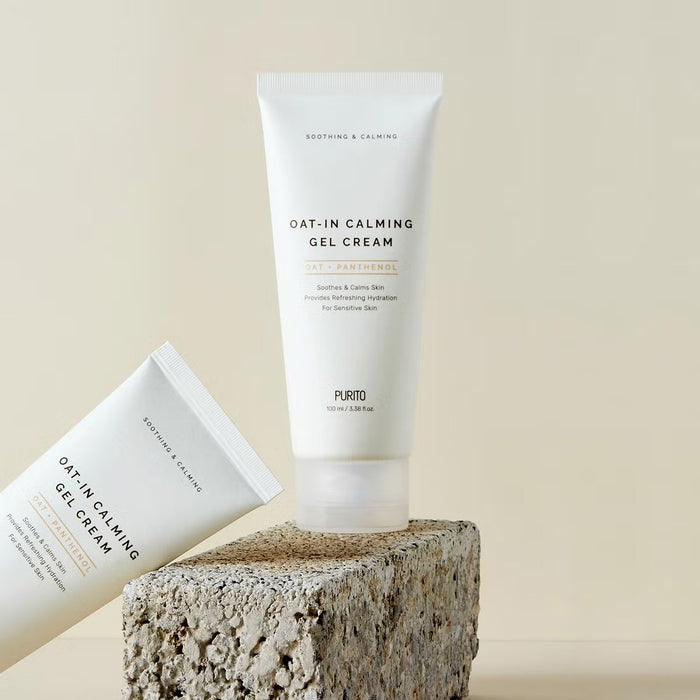 PURITO OAT-IN CALMING GEL CREAM OAT + PANTHENOL كريم البشرة الجل بالبانثينول من بيوريتو