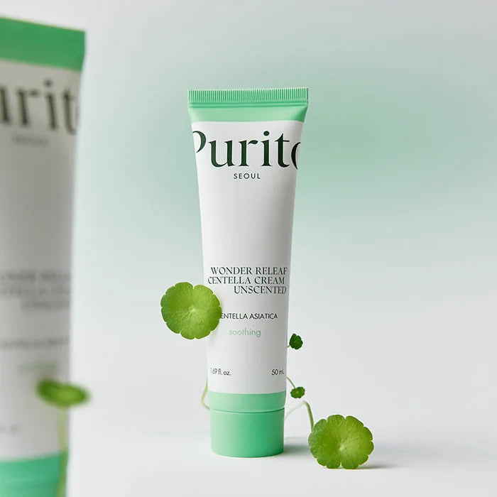 PURITO Wonder Releaf Centella Cream Unscented  كريم السنتيلا المهدئ والمرمم للبشرة من بيوريتو