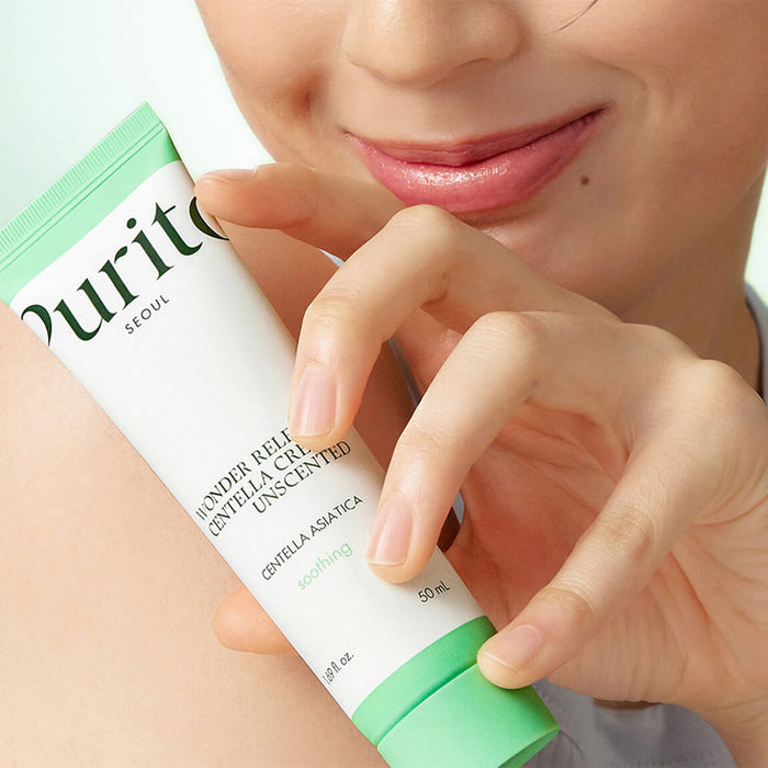PURITO Wonder Releaf Centella Cream Unscented  كريم السنتيلا المهدئ والمرمم للبشرة من بيوريتو