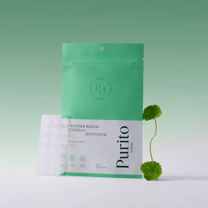 PURITO Wonder Releaf Centella Spot Patch لصقة علاج الحبوب من بيوريتو