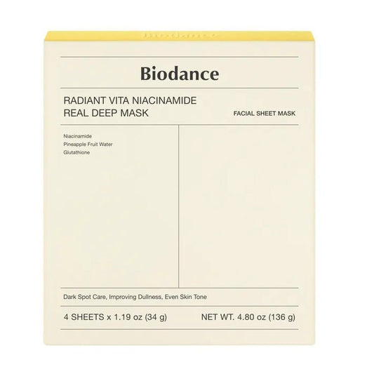 RADIANT VITA NIACINAMIDE REAL DEEP MASK - Masca Tip Gel Cu Niacinamida Si Glutation - skinseen.ro