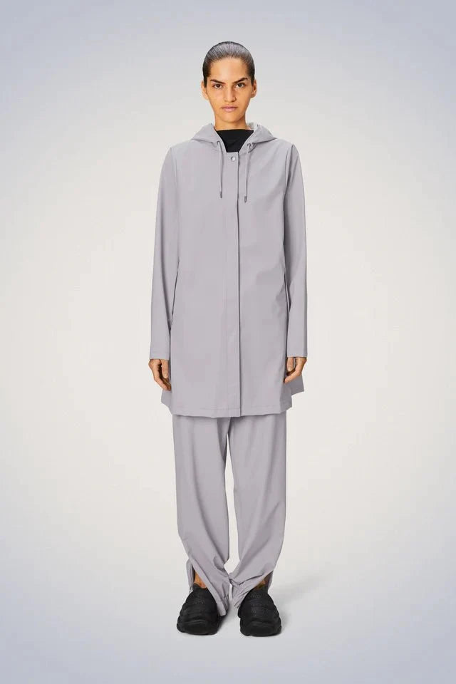 Rains - A-line W Jacket - Flint-Vestes et Manteaux-