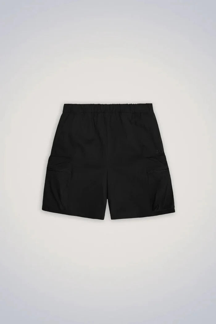 Rains - Tomar Shorts - Black-Pantalons et Shorts-19310