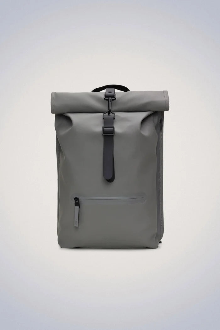 Rains – Rolltop Rucksack - Grey-Accessoires-13160