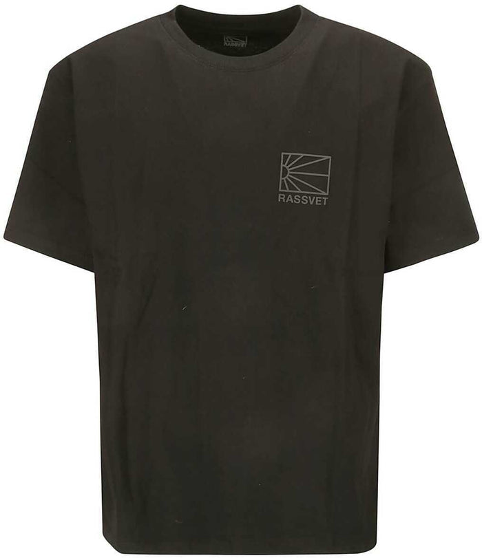 RASSVET - Mini Logo Tee PACC14T001 - Black-T-shirts-PACC14T001