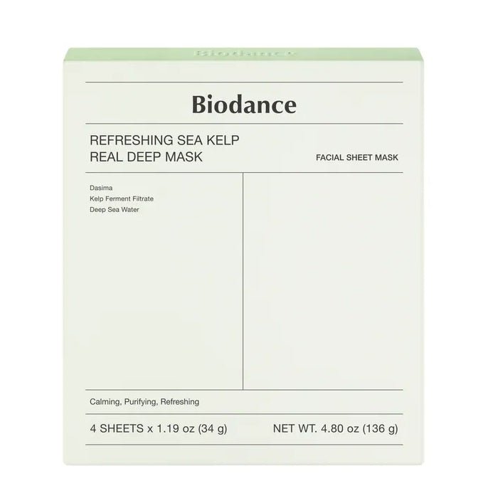 REFRESHING SEA KELP REAL DEEP MASK - Masca Tip Gel Pentru Calmare Si Hidratare - skinseen.ro