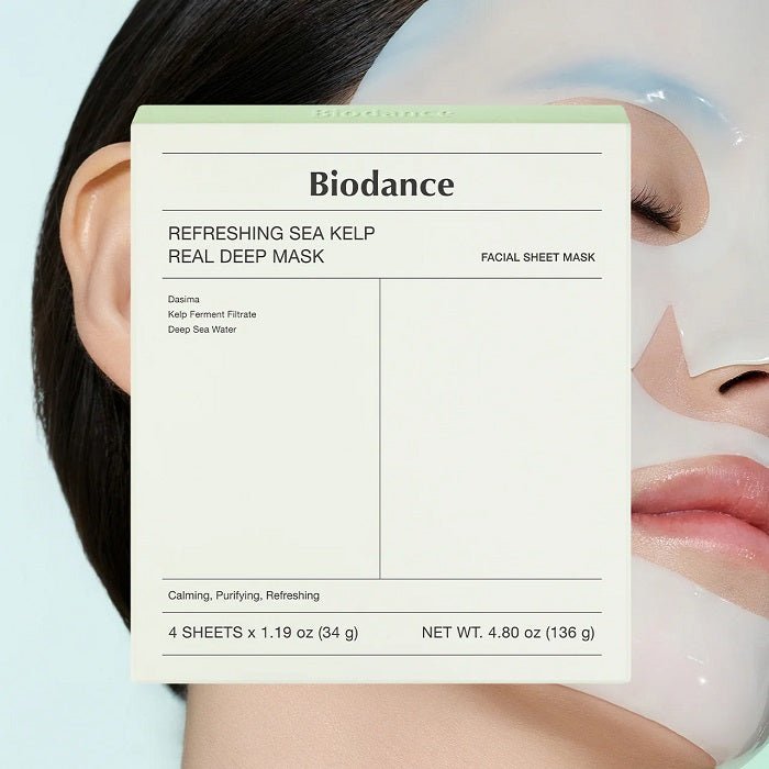 REFRESHING SEA KELP REAL DEEP MASK - Masca Tip Gel Pentru Calmare Si Hidratare - skinseen.ro