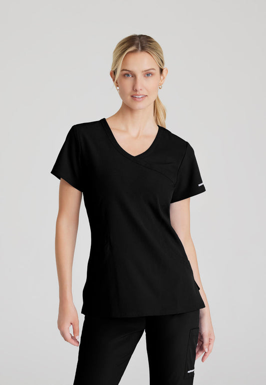 Reliance Top - Black - Grey's Anatomy Scrubs