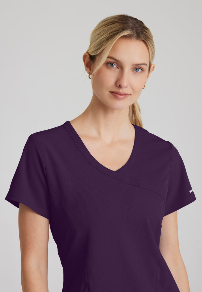 Reliance Top - Eggplant - Grey's Anatomy Scrubs