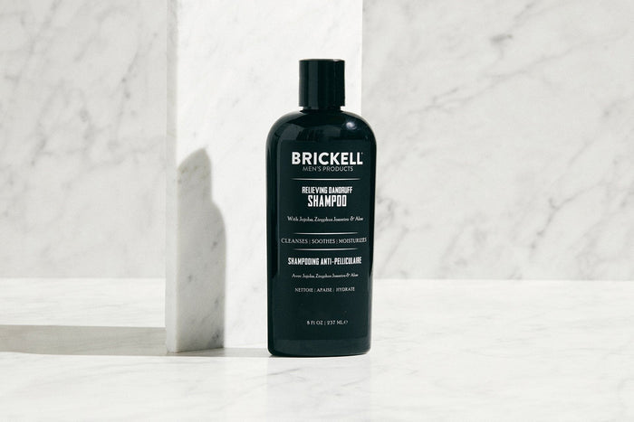 Finally, a dandruff shampoo that works. Brickell's soothing, natural shampoo is effective in fighting flakes.