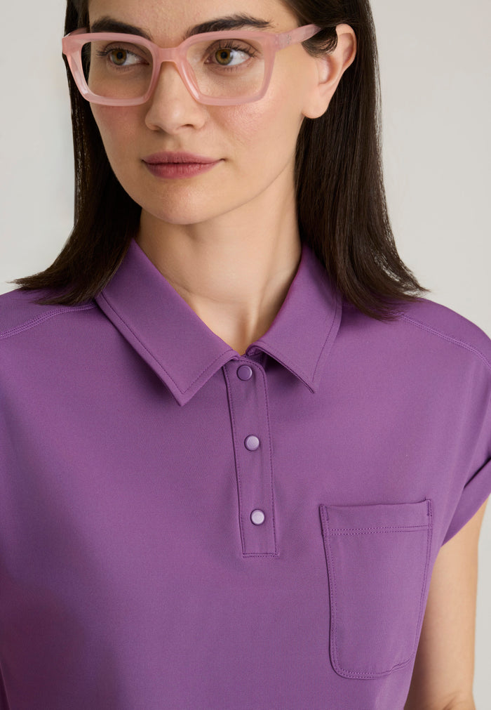 Renew Knit Top - Imperial Violet - Grey's Anatomy Scrubs