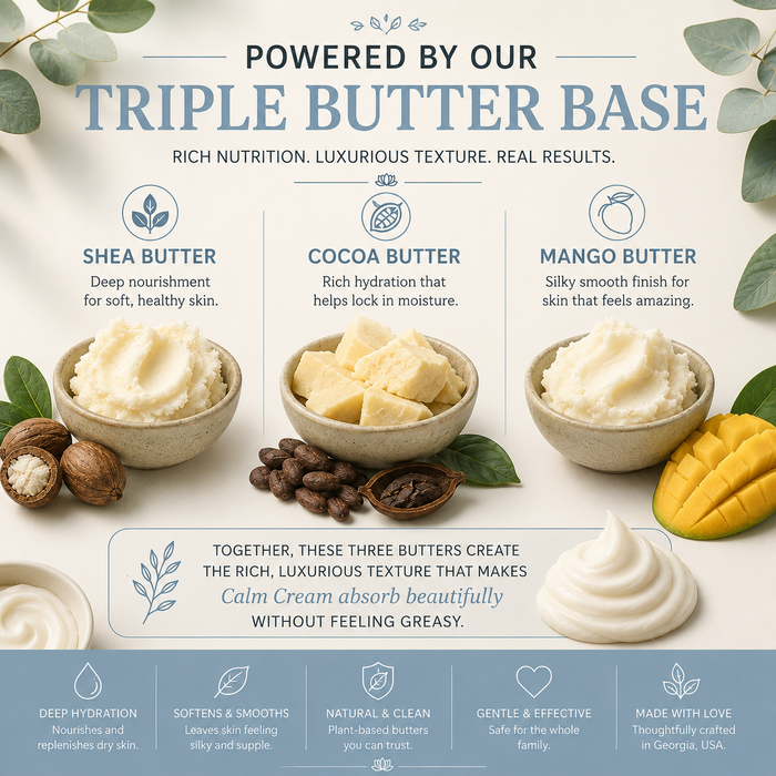 Restore Calm Cream | Magnesium Cream & Body Butter | 4oz