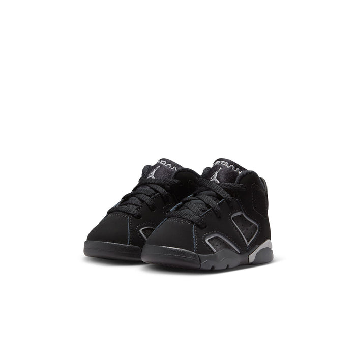 Black toddler low-top sneakers with lace-up and sculpted midsole in a two-shoe view