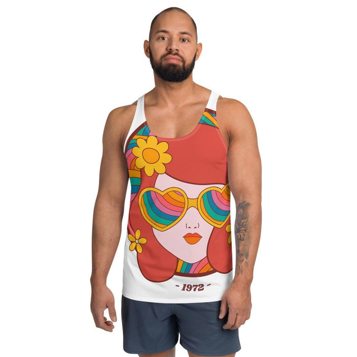 Retro Miss Oh Men's Tank Top - Billyforce Shop