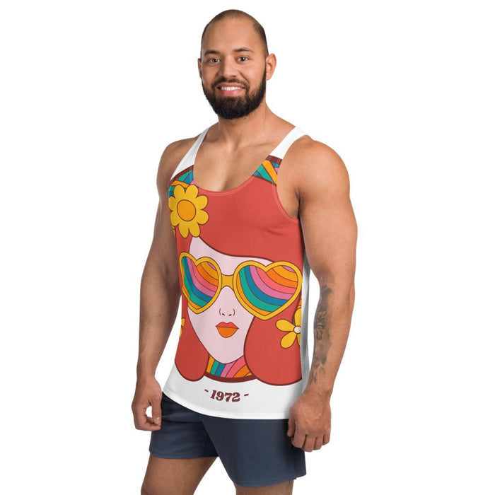 Retro Miss Oh Men's Tank Top - Billyforce Shop