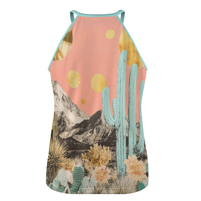 Retro Pop Cowgirl Tank Top from BAHA RANCH WESTERN WEAR featuring a vintage-inspired cowgirl design and sleeveless style.