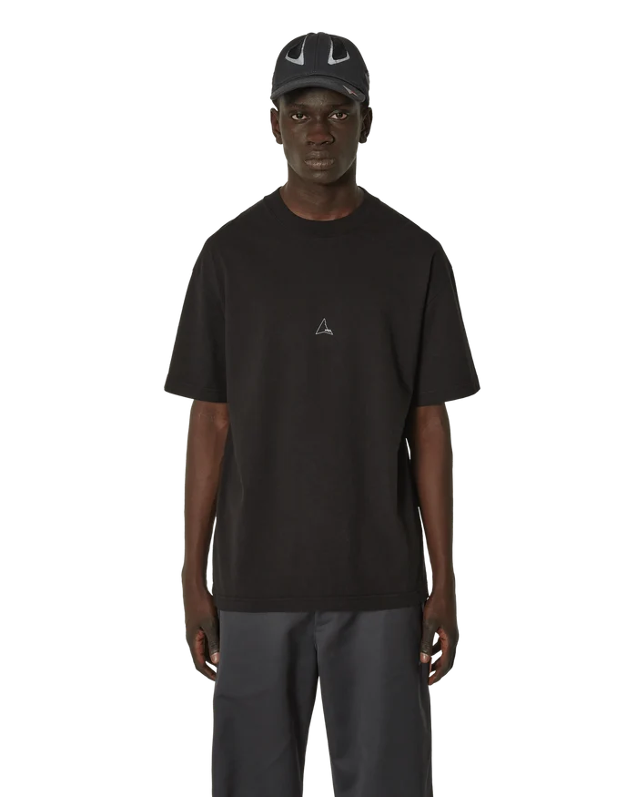 ROA - Light Regular Tee Black - T-shirts - RMBW0254JY22