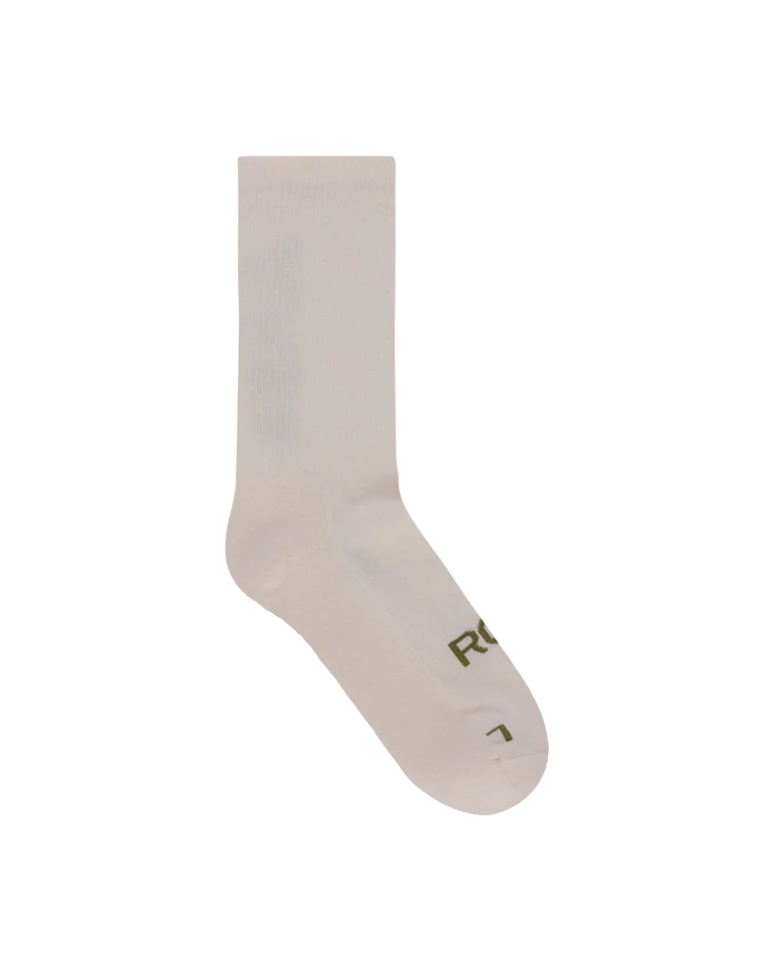 ROA - Logo Socks Bone White - Accessoires - RBMW079YA04
