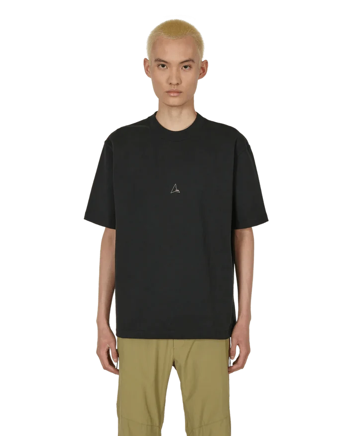 Roa Hiking - Logo Tee - Black-T-shirts-RBMW090JY03