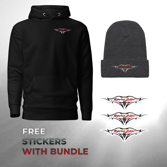 Robertson Stykbow - Hoodie + Beanie Bundle