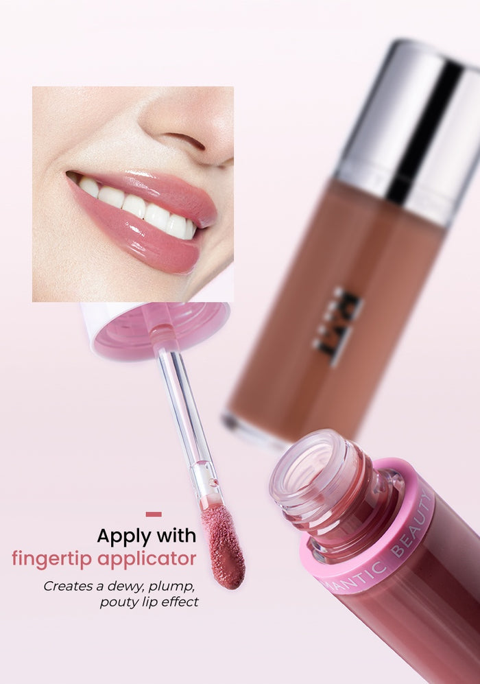 ROMANTIC BEAUTY Broken Light Mirror Glossy Lip Gloss T5713