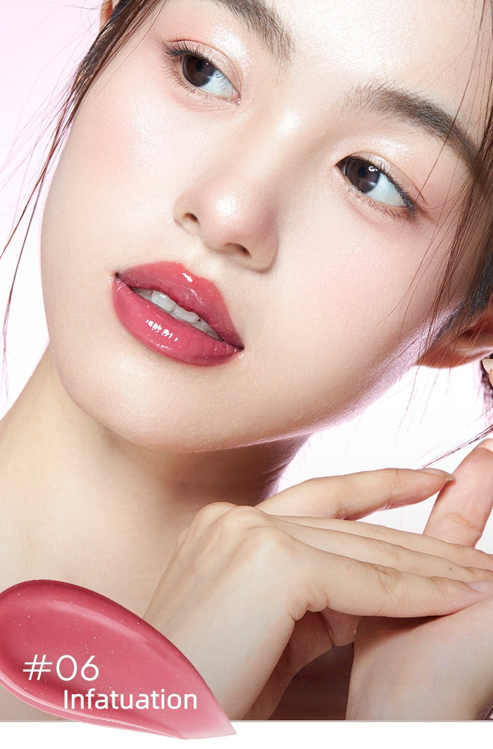 ROMANTIC BEAUTY Glossy Moist Colorful Lip Gloss T5837