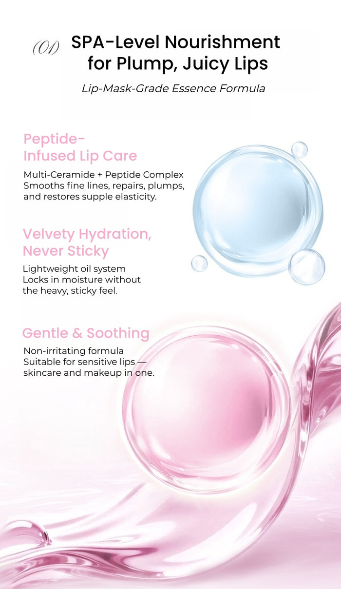 ROMANTIC BEAUTY Polypeptide Chasing Light Glossy Lip Gloss T5833