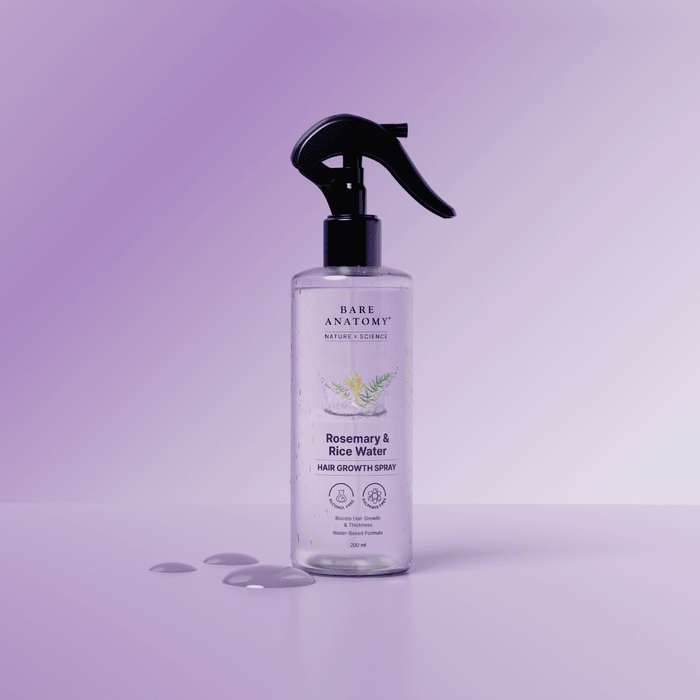 Rosemary & Rice Water Hair Growth Spray For Hair Growth and Thickness - 200 ml