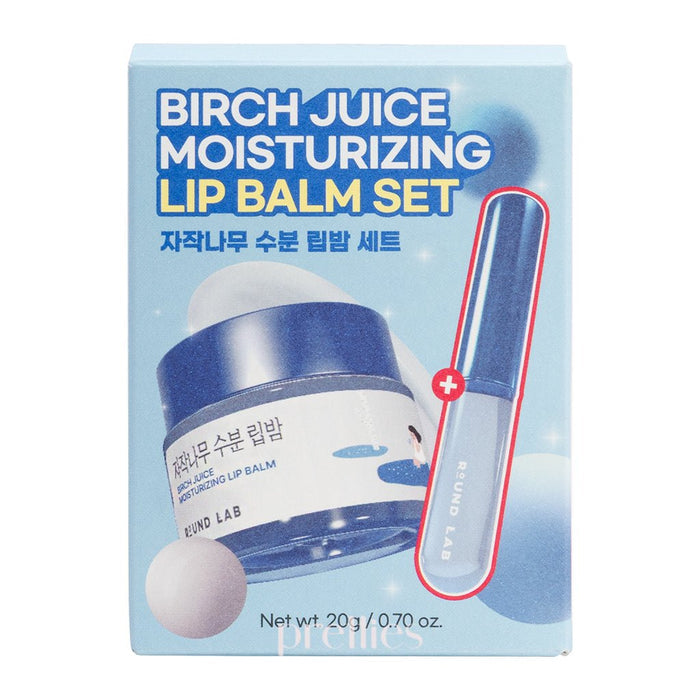 ROUND LAB Birch Juice Moisturizing Lip Balm 20g (+Lip Brush)