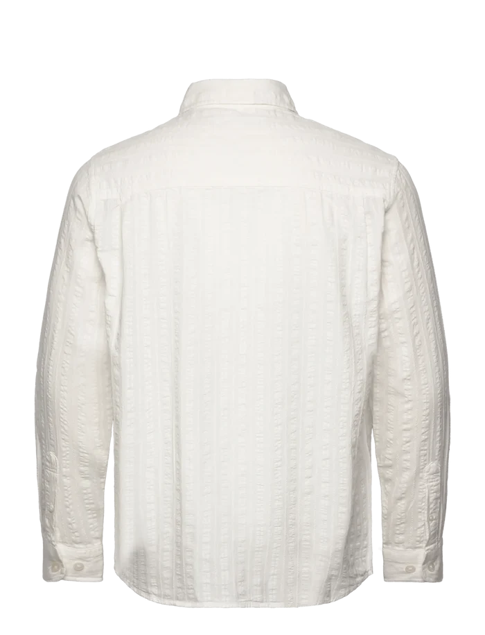 Samsoe Samsoe - Sadamon X Shirt - Clear Cream - Chemises - M24100049