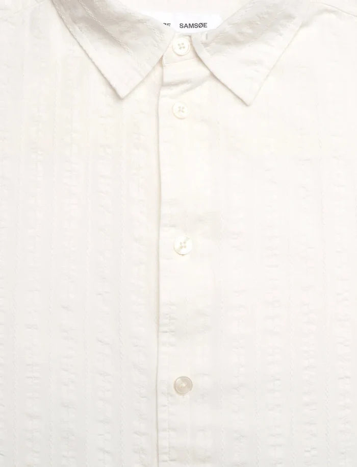 Samsoe Samsoe - Sadamon X Shirt - Clear Cream - Chemises - M24100049