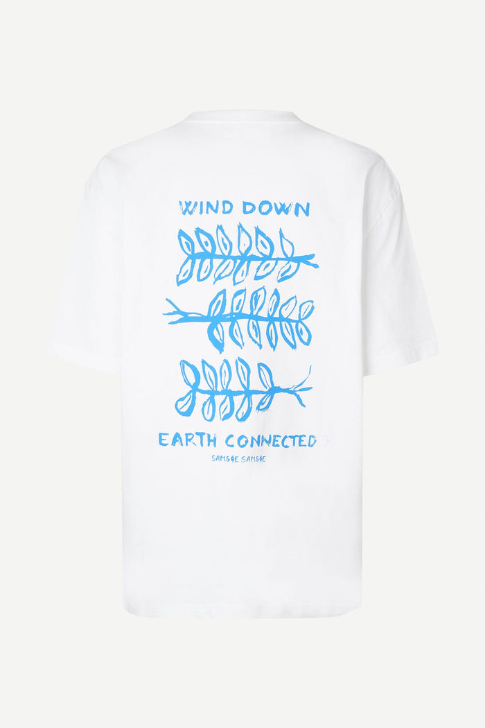 Samsoe Samsoe - Sawind T - shirt 11726 - White Conneted - Chemises - U24100011