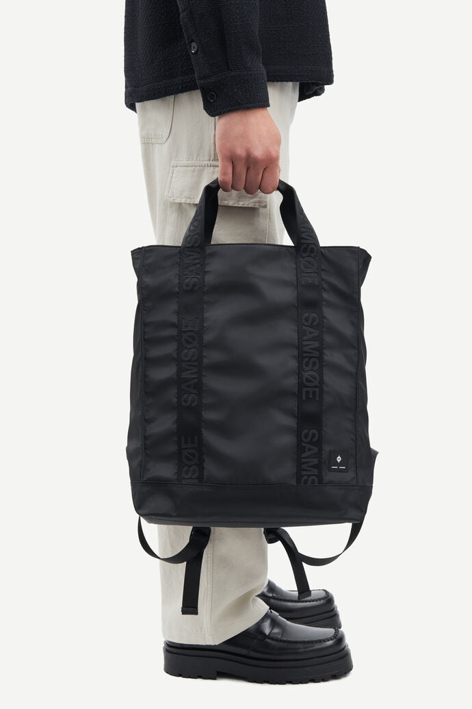 Samsoe Samsoe -Luis tote rucksack 14853 - Black-Accessoires-M23300018