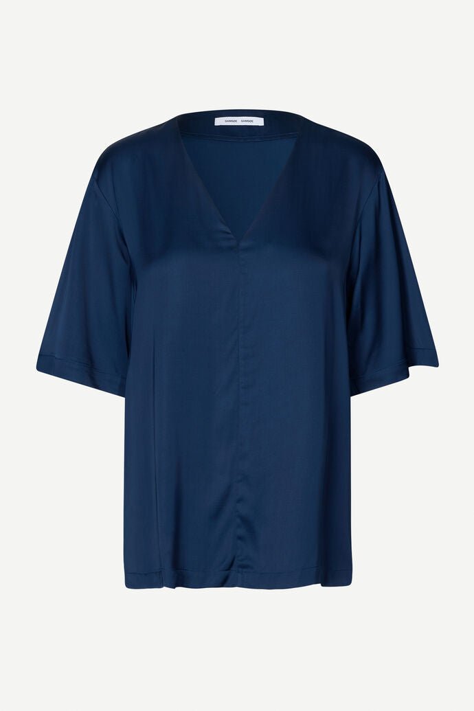 Samsoe Samsoe Femme - Samelina Top 14905 - Pageant Blue - Chemise - F24200167