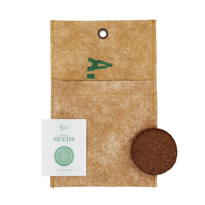Save the Bees Wildflower Grow Bag Kit | Pollinator-Friendly Hanging Garden