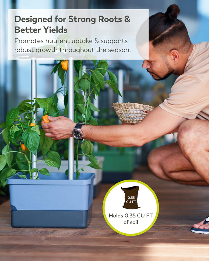 Self-Watering Pepper Planter | Trellis Garden for Small Spaces