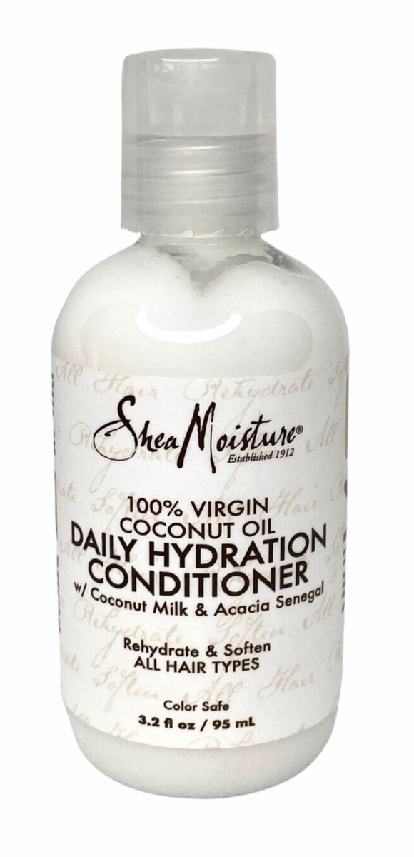 SHEA MOISTURE 100% Virgin Coconut Oil Daily Hydration Conditioner كوندشنر ترطيب الشعر بزيت جوز الهند