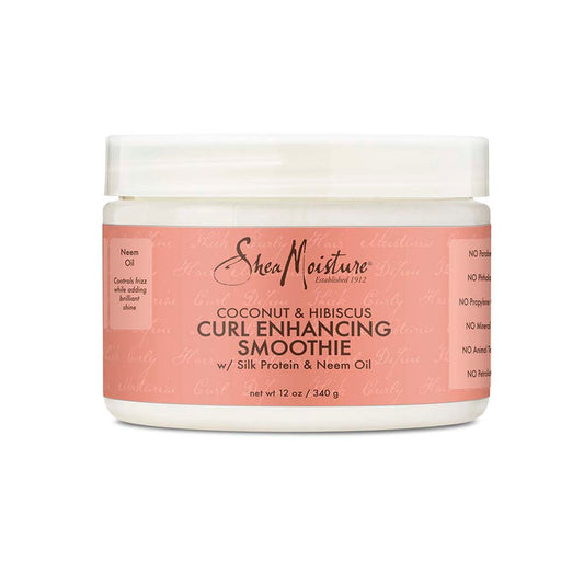 SHEA MOISTURE Coconut & Hibiscus Curl Enhancing Smoothie for Thick, Curly Hair