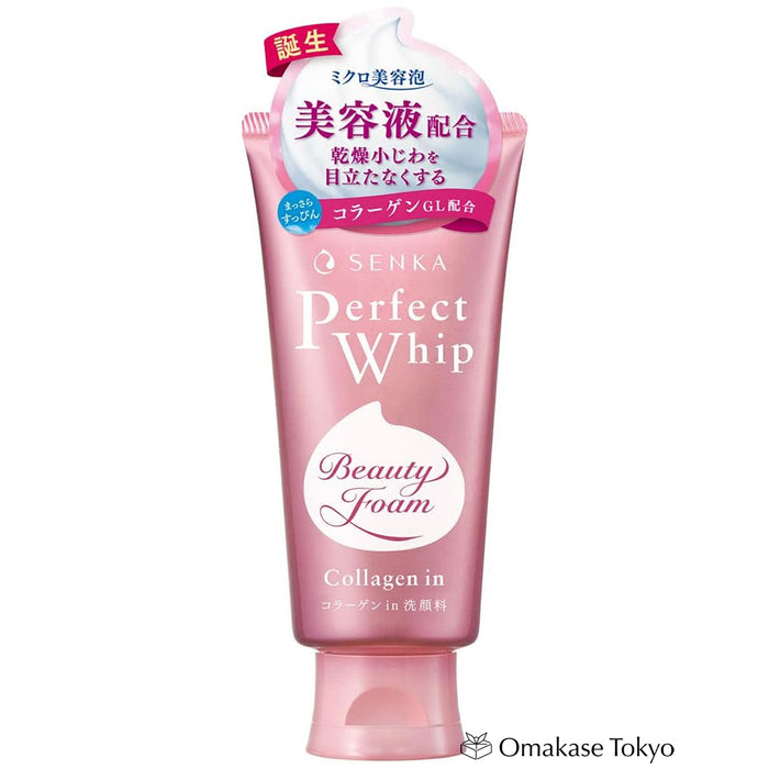 Shiseido Senka Perfect Whip Collagen In Cleanser 120g