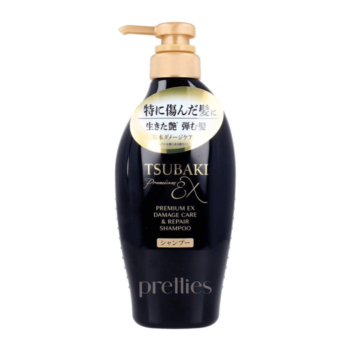 Shiseido TSUBAKI Premium EX Damage Care & Repair Shampoo 450ml (Black) (485830)