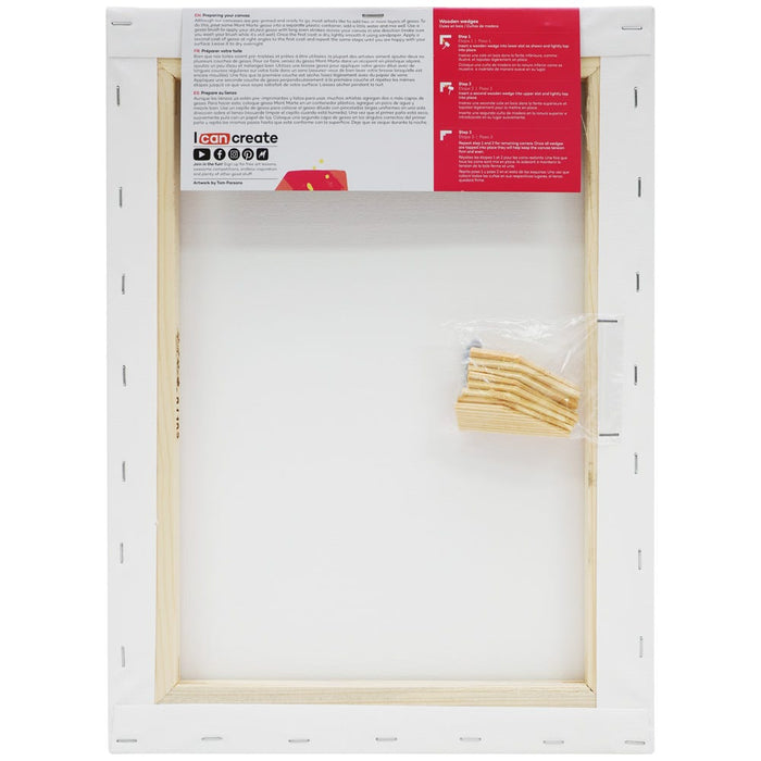 Single Thick Canvas Signature 30 x 40cm (11.8 x 15.8in)