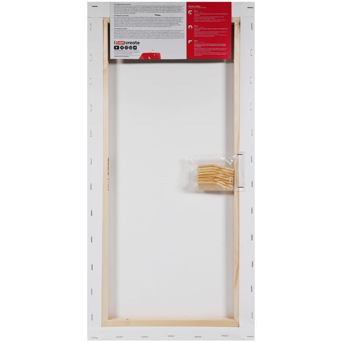 Single Thick Canvas Signature 30 x 60cm (11.8 x 23.6in)