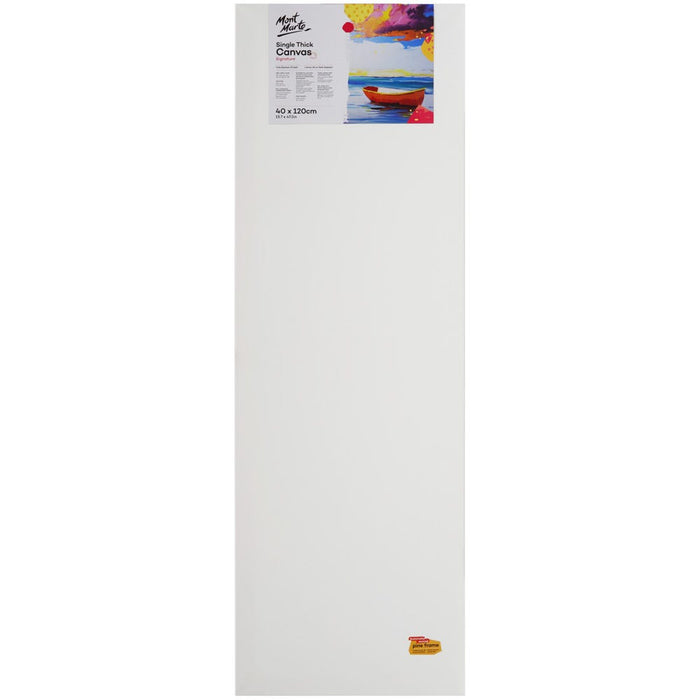 Single Thick Canvas Signature 40 x 120cm (15.8 x 47.2in)