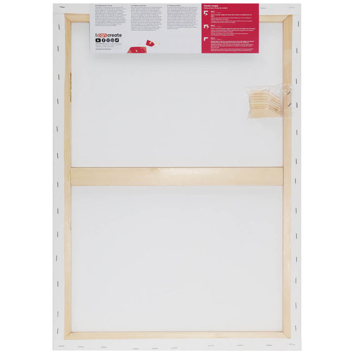 Single Thick Studio Canvas Pine Frame 50 x 70cm (19.7in x 27.6in)