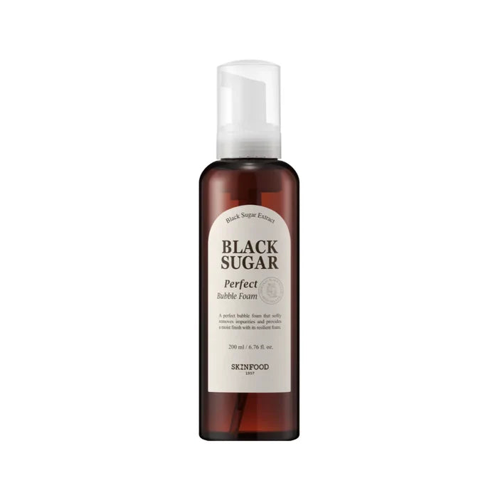 SKINFOOD Black Sugar Foam Bubble Cleanser غسول رغوي بالسكر الاسود