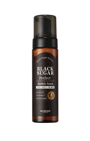 SKINFOOD Black Sugar Foam Bubble Cleanser غسول رغوي بالسكر الاسود