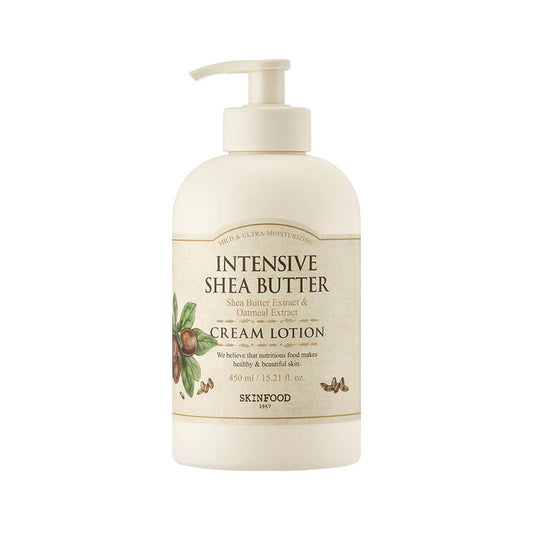 SKINFOOD intensive Shea butter Shea Butter Extract & Oatmeal Extract Cream lotion