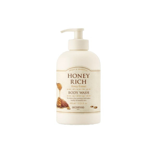 SKINFOOD Sweet Moistfull Honey and Rice Honey Extra Body Wash