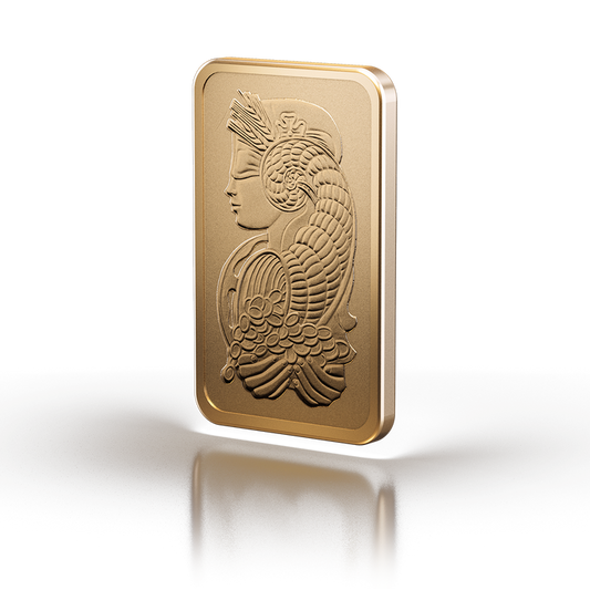 Solid gold bar: 1g